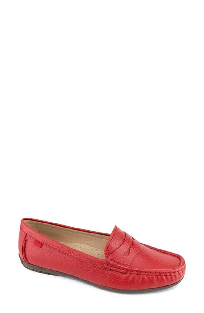 Marc Joseph New York Carrol Street 2.0 Penny Loafer Pepper Red Grainy at Nordstrom,