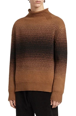 ZEGNA Oversize Wool Dégradé Sweater Vicuna at Nordstrom, Us