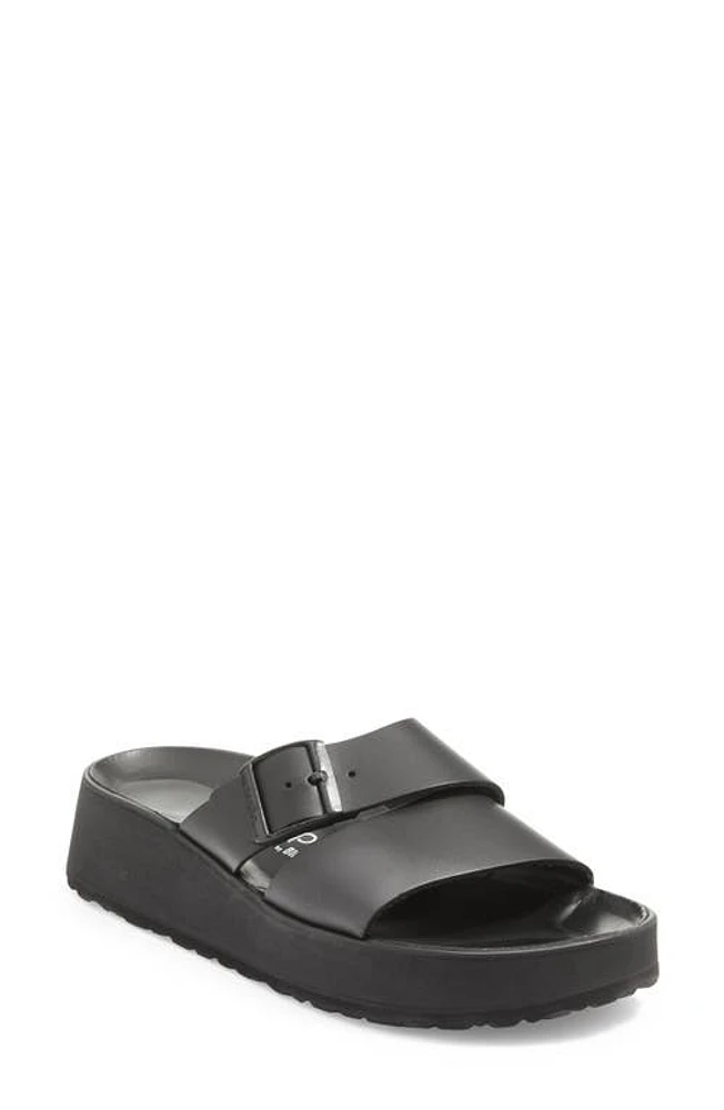 Birkenstock Almina Exquisite Platform Wedge Sandal Black at Nordstrom,