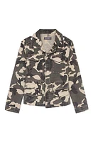 DL1961 Kids' Camo Denim Jacket Stripe at Nordstrom