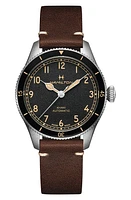 Hamilton Khaki Aviation Pilot Pioneer Watch, 38mm in Black at Nordstrom