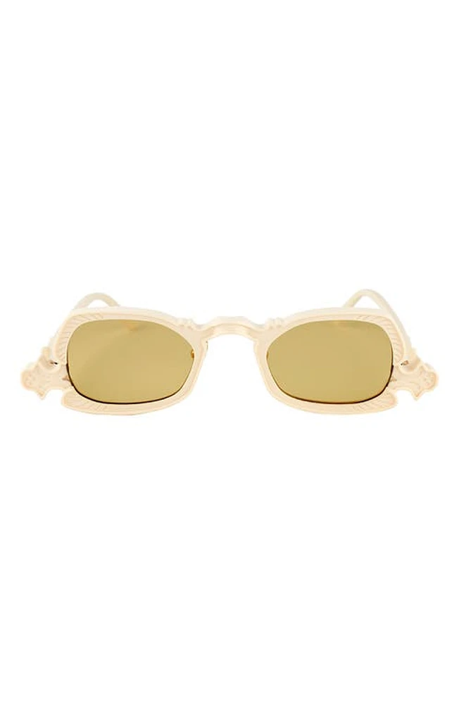 Grey Ant Arsenic 46mm Belle Epoque Sunglasses in Ivory/Gold at Nordstrom