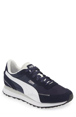 Puma Road Rider Sneaker Navy-Puma White at Nordstrom,