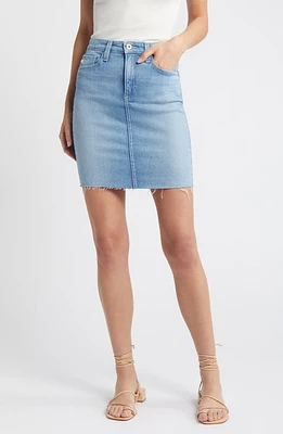 AG Erin Raw Hem Denim Pencil Skirt Sincerely at Nordstrom,