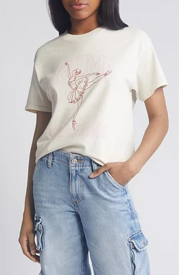 Vinyl Icons Prima Ballerina Graphic T-Shirt Natural at Nordstrom,