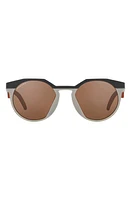 Oakley HSTN 52mm Prizm Round Sunglasses in Carbon at Nordstrom