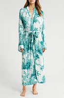 KILO BRAVA Print Maxi Robe Palm Toile at Nordstrom,