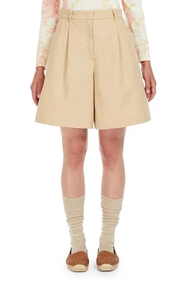 Weekend Max Mara Ecuba High Waist Bermuda Shorts Colonial at Nordstrom,