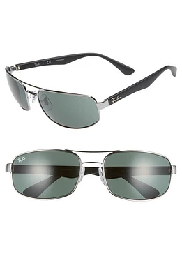 Ray-Ban 61mm Square Sunglasses in Grey at Nordstrom