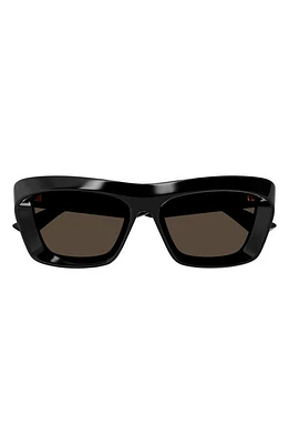 Bottega Veneta 53mm Rectangular Sunglasses in at Nordstrom