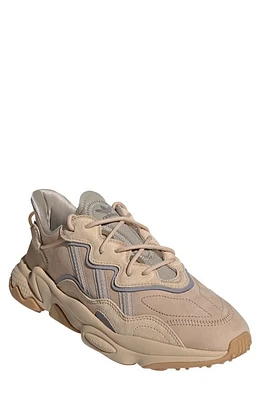 adidas Ozweego Sneaker Light Brown/Grey/Solar Green at Nordstrom,