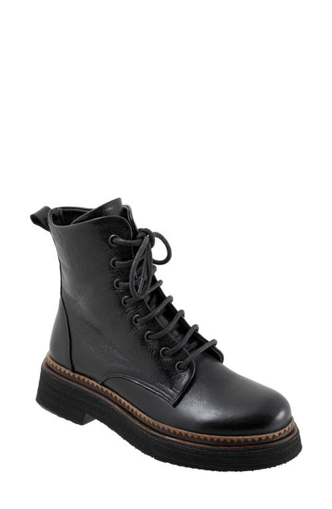 Bueno Giana Combat Boot Black at Nordstrom,