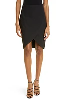 Michael Kors Collection Crepe Tulip Skirt 001 Black at Nordstrom,