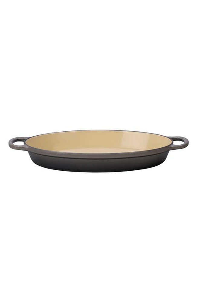 Le Creuset 3-Quart Enamel Cast Iron Oval Baker in Oyster at Nordstrom