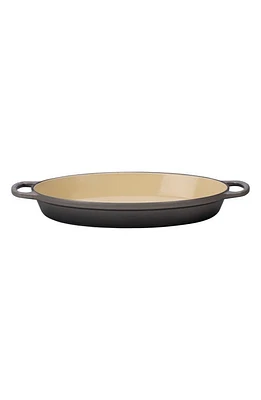 Le Creuset 3-Quart Enamel Cast Iron Oval Baker in Oyster at Nordstrom