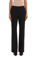 Valentino Straight Leg Virgin Wool Pants Nero at Nordstrom, Us