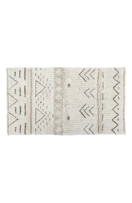 Lorena Canals Washable Wool & Recycled Cotton Rug in Brown Tones at Nordstrom