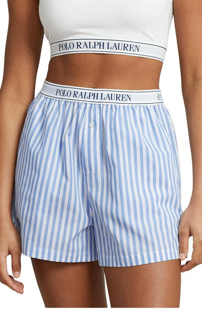 Polo Ralph Lauren Boxer Pajama Shorts Wide Stripes at Nordstrom,