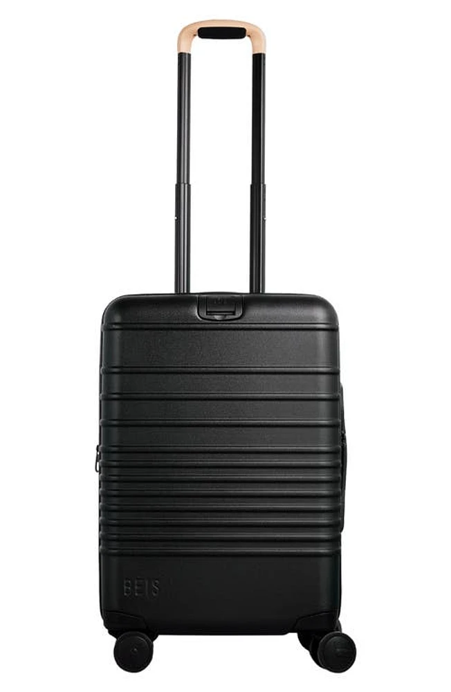 Béis The 21-Inch Carry-On Roller in Black at Nordstrom