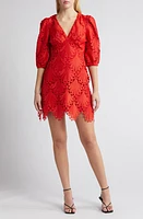 Adelyn Rae Harper Lace Minidress at Nordstrom,