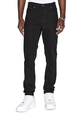 Ksubi Chitch Krystal Slim Tapered Leg Jeans Black at Nordstrom,