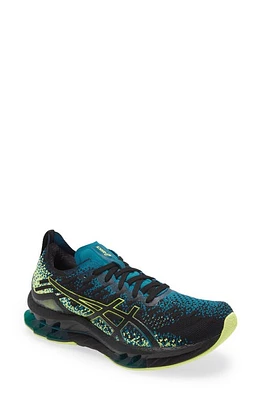 ASICS Kinsei Blast Running Shoe in Black/Yellow at Nordstrom, Size 7