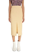 Isabel Marant Mills Hemp Blend Pencil Skirt Straw at Nordstrom, Us