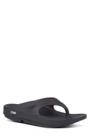 Oofos Gender Inclusive OOriginal Sandal Black at Nordstrom,