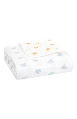 aden + anais Organic Dream Blanket in Animal Kingdom at Nordstrom