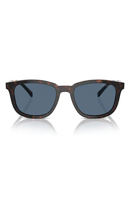 Prada 55mm Pillow Sunglasses in Brown/Dark Blue at Nordstrom