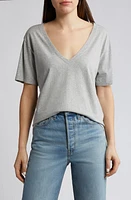 Treasure & Bond Oversize V-Neck Cotton T-Shirt at Nordstrom,