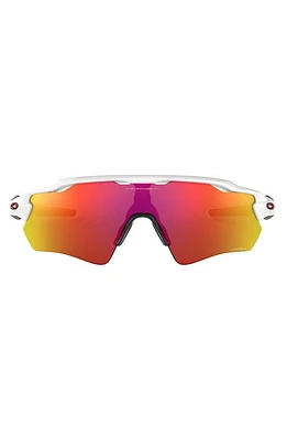 Oakley Radar EV Path 138mm Prizm Wrap Sunglasses in White at Nordstrom