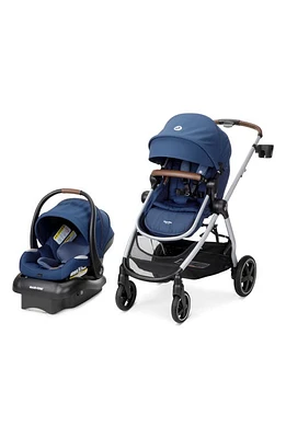 Maxi-Cosi Zelia Luxe Stroller & Mico Luxe Infant Car Seat 5-in-1 Modular Travel System in New Hope Navy at Nordstrom