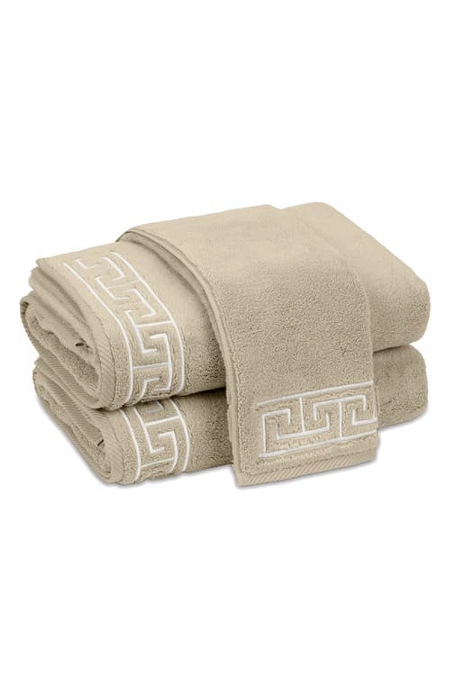 Matouk Adelphi Cotton Washcloth in Dune at Nordstrom