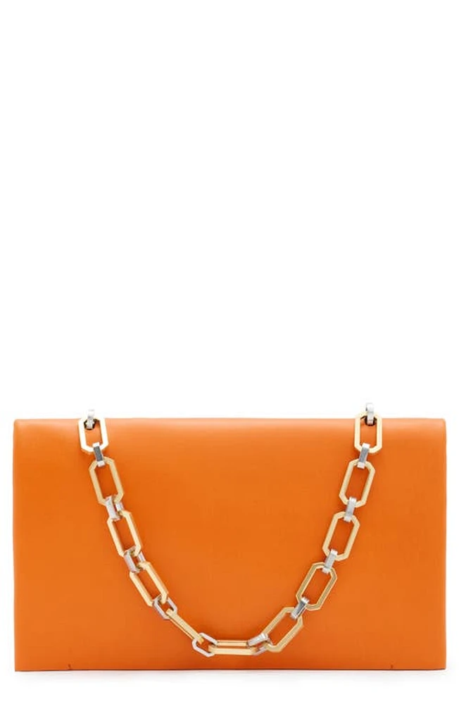 AllSaints Akira Convertible Clutch in Pyrrole Orange at Nordstrom