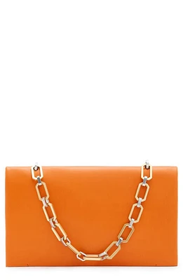 AllSaints Akira Convertible Clutch in Pyrrole Orange at Nordstrom