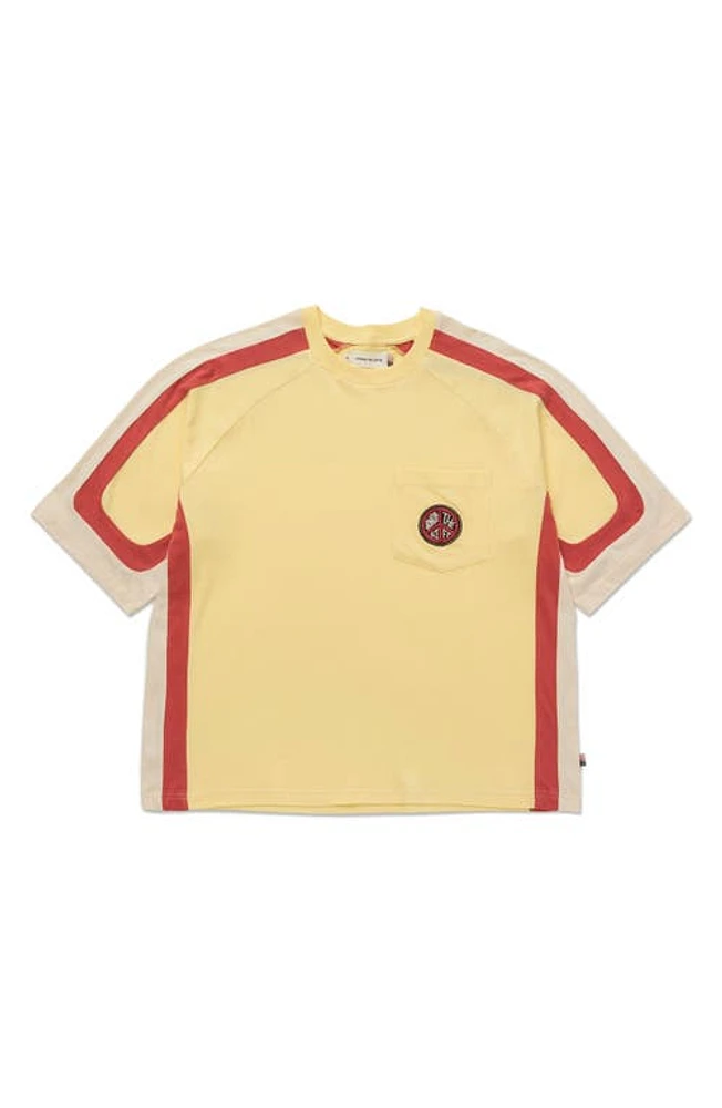 HONOR THE GIFT Panel Pocket T-Shirt Yellow at Nordstrom,