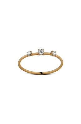 Lana Solo Wire Diamond Ring in Yellow Gold at Nordstrom, Size 6