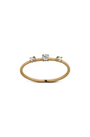 Lana Solo Wire Diamond Ring in Yellow Gold at Nordstrom, Size 6