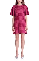 English Factory Tiered Jersey Minidress Berry at Nordstrom,