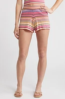 Rip Curl Palapa Rib Shorts Pink Multi at Nordstrom,