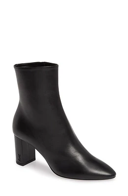 Saint Laurent Lou Bootie Black Leather at Nordstrom,