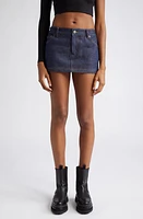 K. NGSLEY Gender Inclusive Fillhim Denim Miniskirt Indigo at Nordstrom,