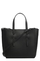 MANGO Faux Leather Crossbody Bag in Black at Nordstrom