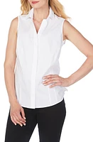 Foxcroft Taylor Non-Iron Sleeveless Shirt at Nordstrom,