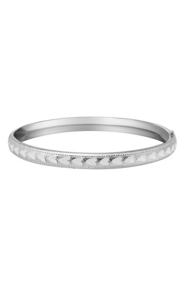 Mignonette Heart Sterling Silver Bracelet at Nordstrom