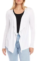 Karen Kane Poppy Draped Open Front Cardigan at Nordstrom,