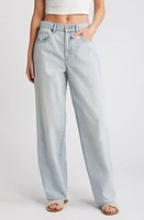 HIDDEN Jeans Baggy Wide Leg Light Wash at Nordstrom,