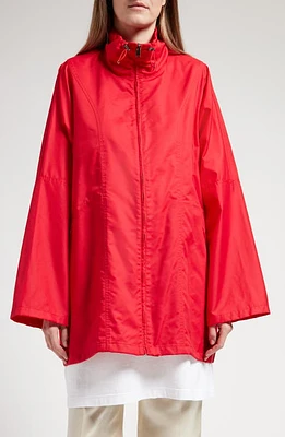 The Row Dune Oversize Windbreaker in Scarlet at Nordstrom, Size Large