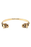 Alexander McQueen Men's Victorian Skull Cuff Bracelet Gold at Nordstrom,